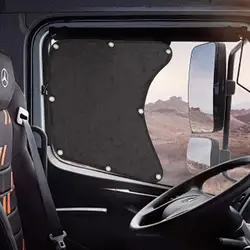 Side Window Sun Shade for Semi-Truck Anti-UV Sun Protection Cooling Breathable Mesh Dustproof Universal Car Accessories