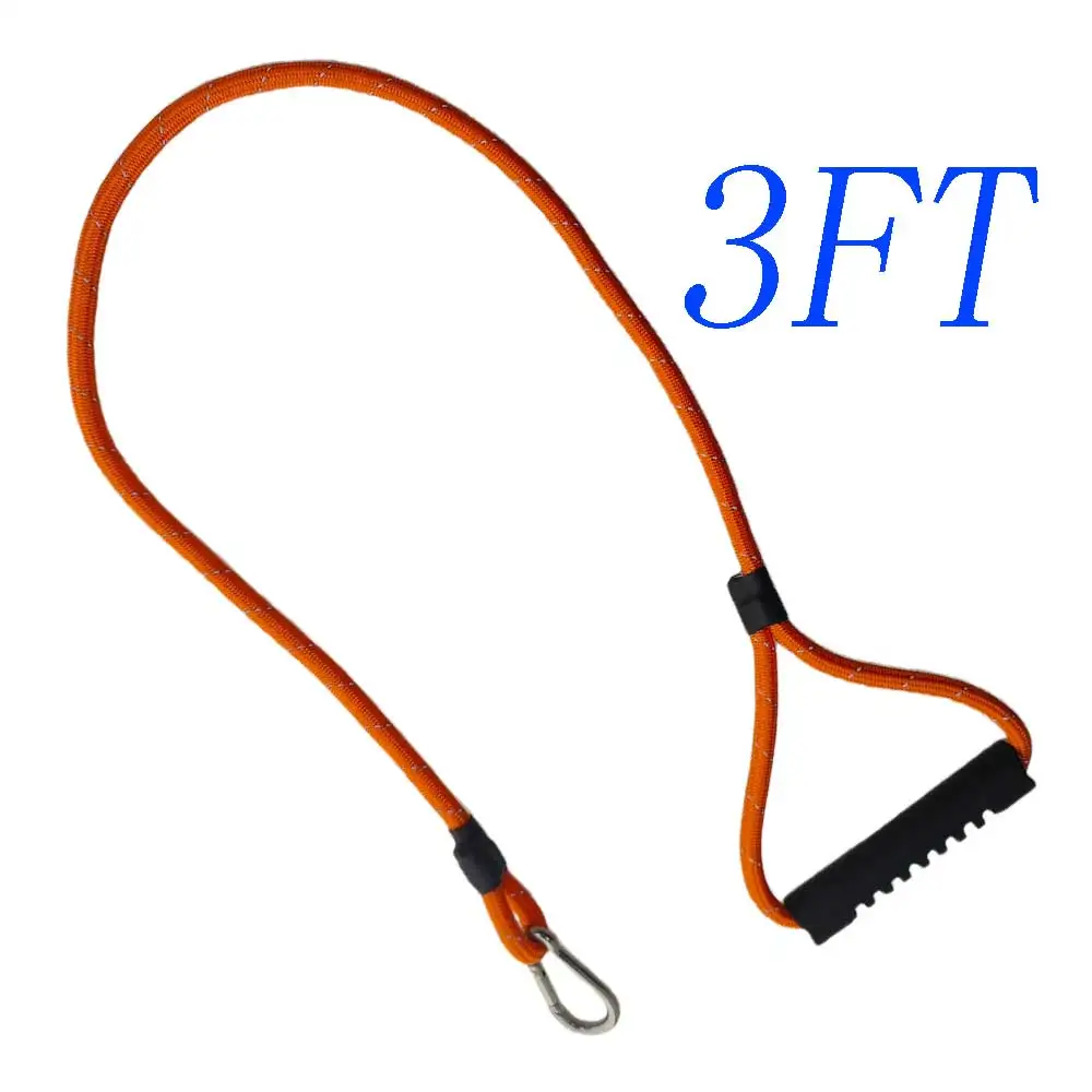 3FT/8FT Kajak Griff Drag Seil Abschleppseil mit Schnappkarabiner für Kajak Kanu Schlauchboot Tragen & Rettung