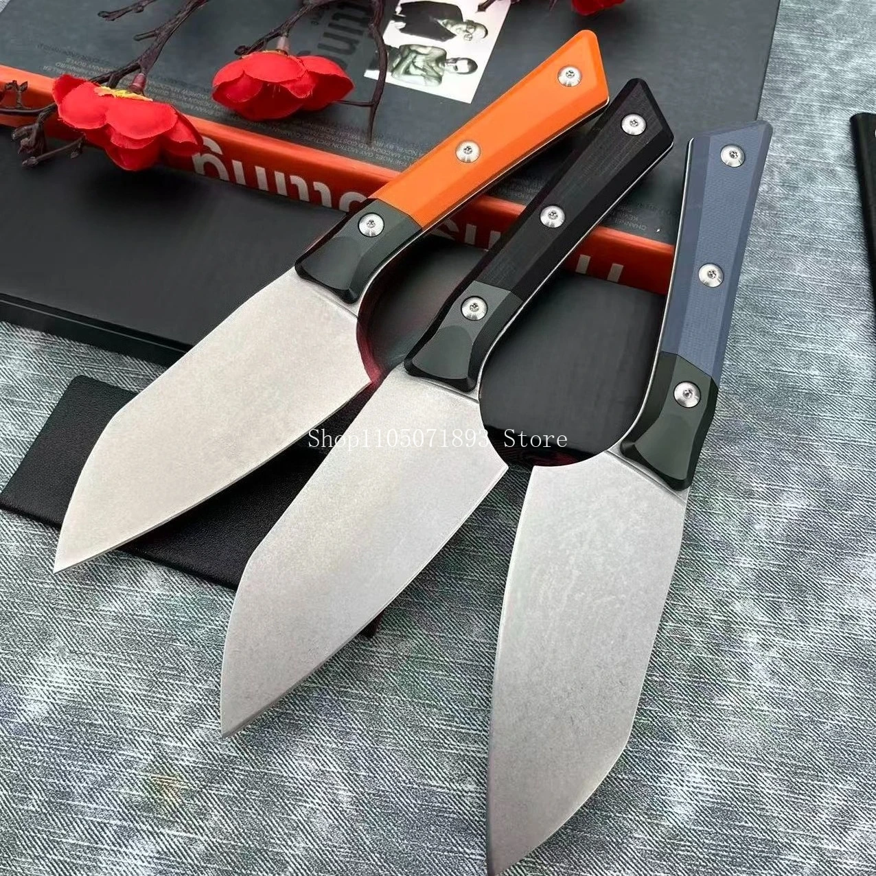 Bushcraft Knife Fixed - Outdoor Adventure Mountaineering Climbing Utility Fixed