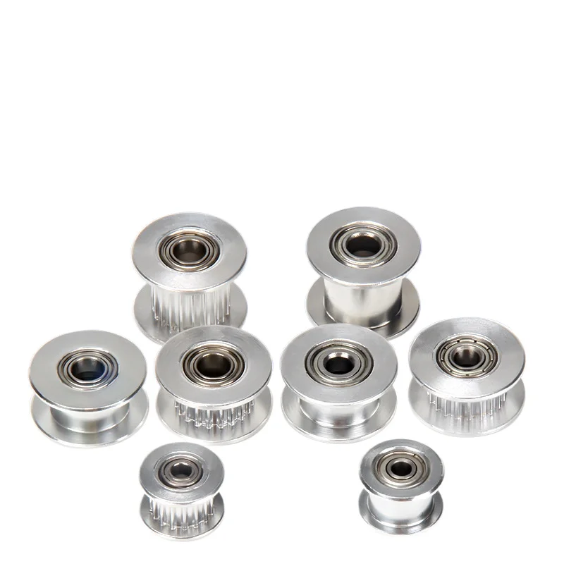 4/8PCS 2GT Synchronous Wheel 16/20 Teeth Inner Hole 3/4/5mm Idler Pulley Pulley Width 6/10MM 3D Printer Parts