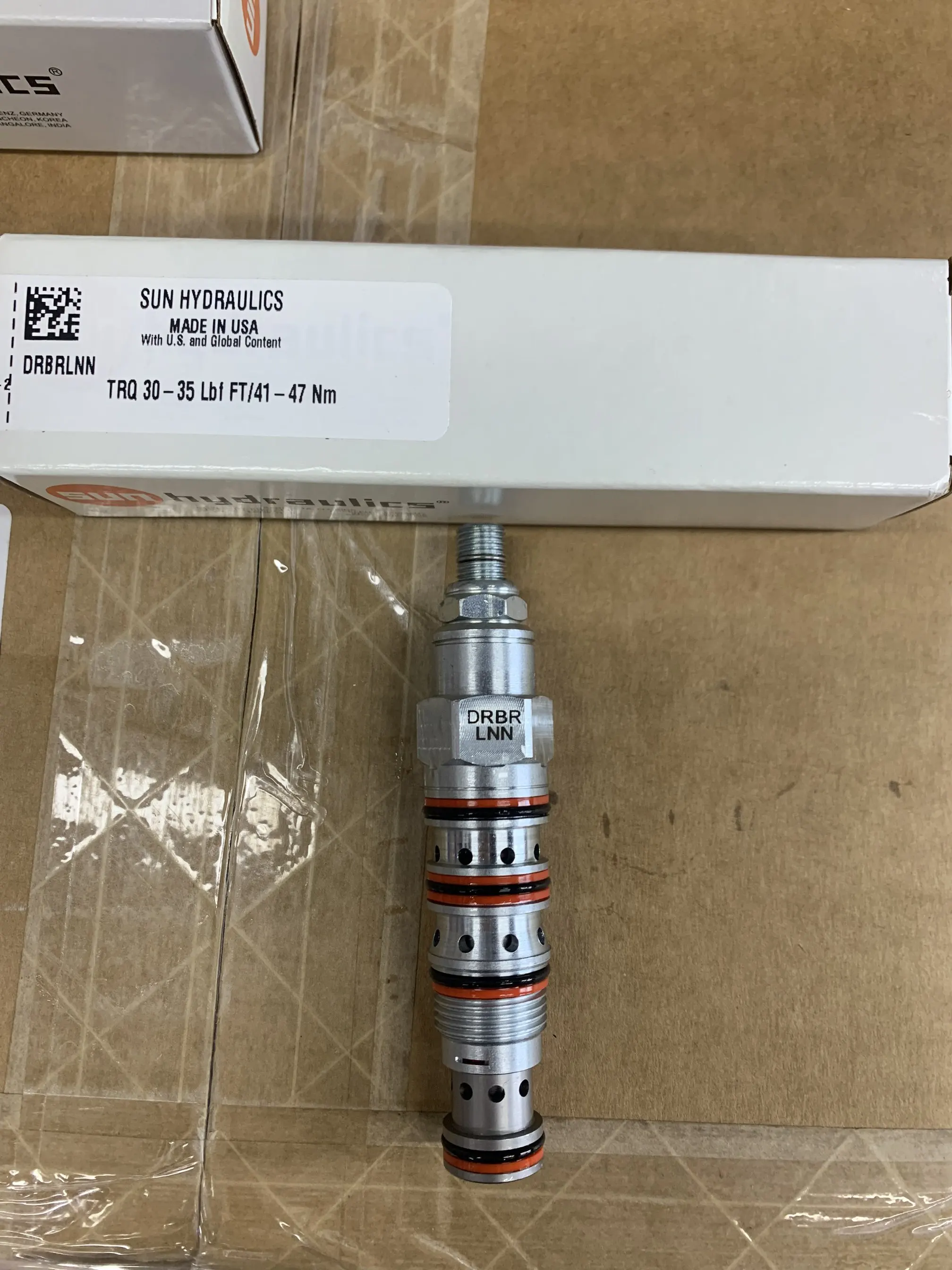 DRBR-LNN DRBRLNN DRBR LNN 3-way Direct-acting Fixed Setting Directional Valve with Drain to Port 4 (3 to 4 Open, Port 2 Blocked)