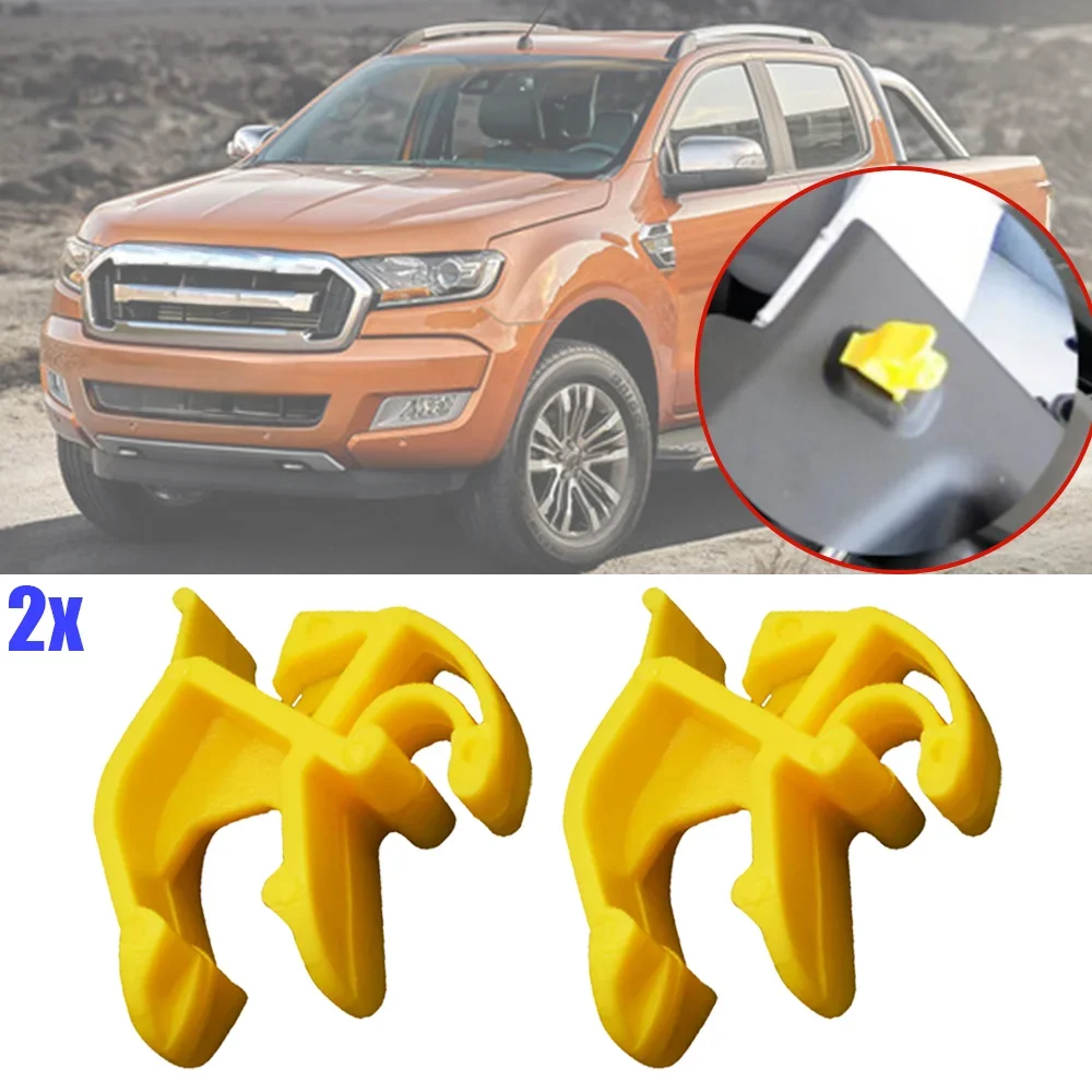 2X Car Hood Bonnet Support Rod Stay Retainer Clip For Ford S-Max 2006-2014 Transit 2006-2021 Fiesta MK3 1989-1997