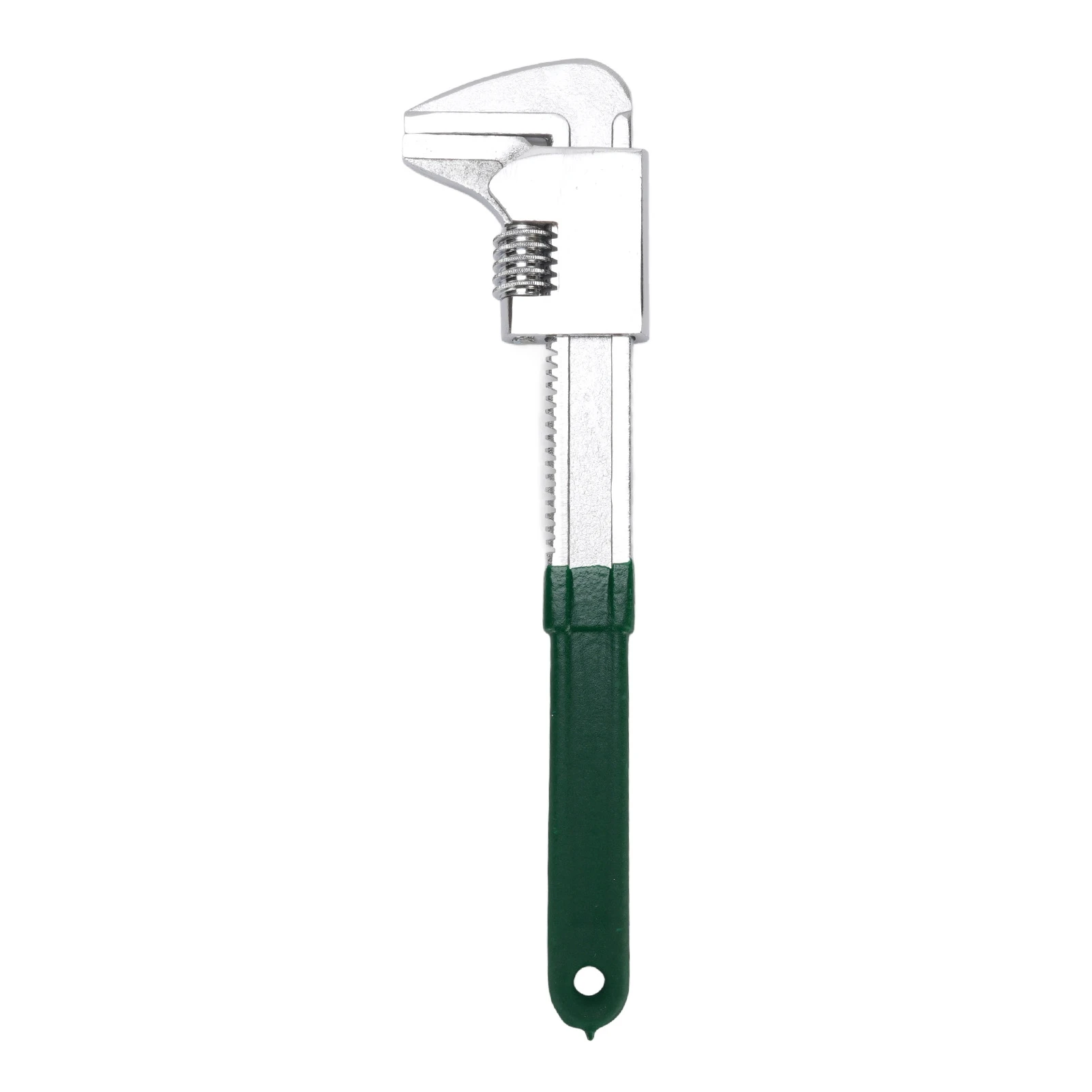 

Wide Jaw Adjustable Wrench Multifunctional CR V Steel Accurate F Shaped Right Angle Wrench for Automobile Repairing Green
