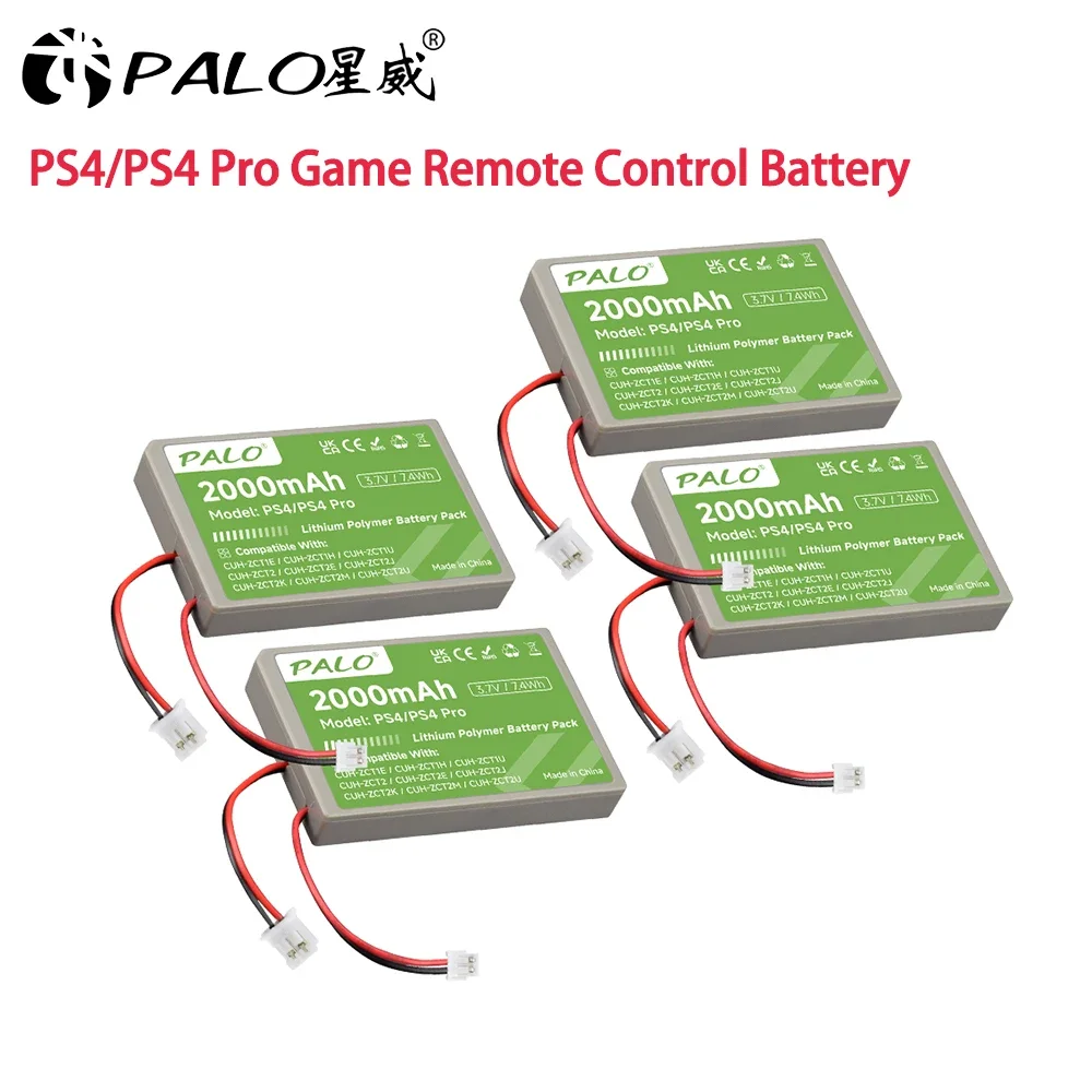 

PS4 PS4Pro Battery for Sony Playstation 4 Pro Slim LIP1522 Dualshock 4 V1 V2 Gamepad Wireless Controller CUH-ZCT1E CUH-ZCT2