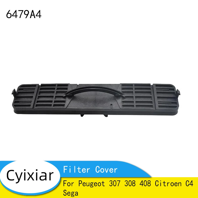 Air Conditioning Filter Cover Baffle For Peugeot 307 308 408 Citroen C4 Sega 6479A4