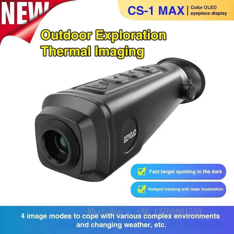 Thermal Imaging Camer HD Night Vision Infrared Telescope 384*288 For Hunting Sports Outdoor Camping Travel Rescue Patrol Search