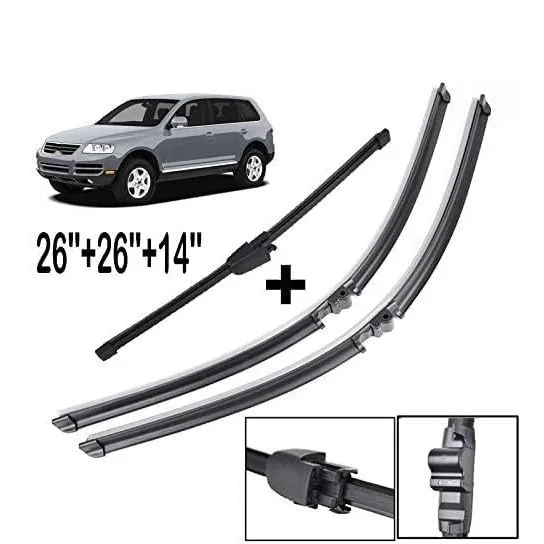 

Suitable for Volkswagen Touareg 2003-2007 car wiper blade car window wiper 26+26+14