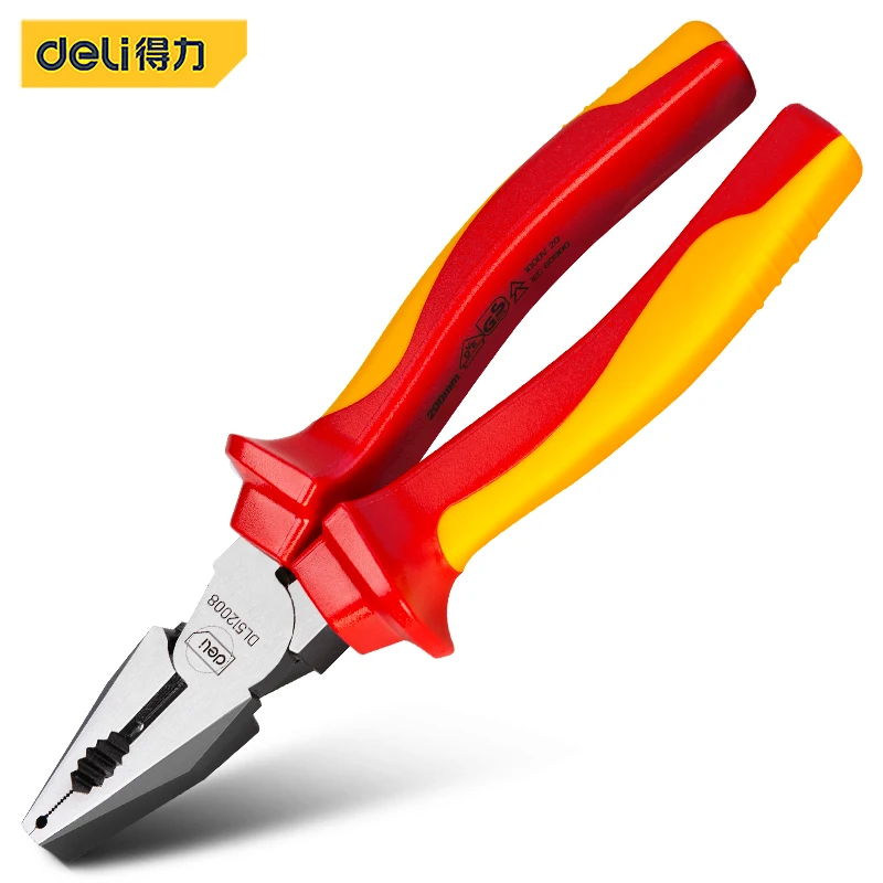 1Pcs Wire Cutter 6\'\' 7\'\' 8\'\' VDE Diagonal Pliers Insulated Combination Pliers 1000V Long Nose Pliers for Electrician Hand Tools