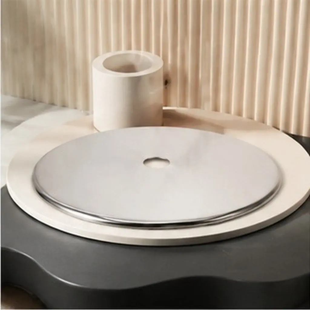 Stainless Steel Hot Pot Ring Induction Cooktop Adapter Heat Diffuser Steel Plate for Cooker Spill Prevention Dining