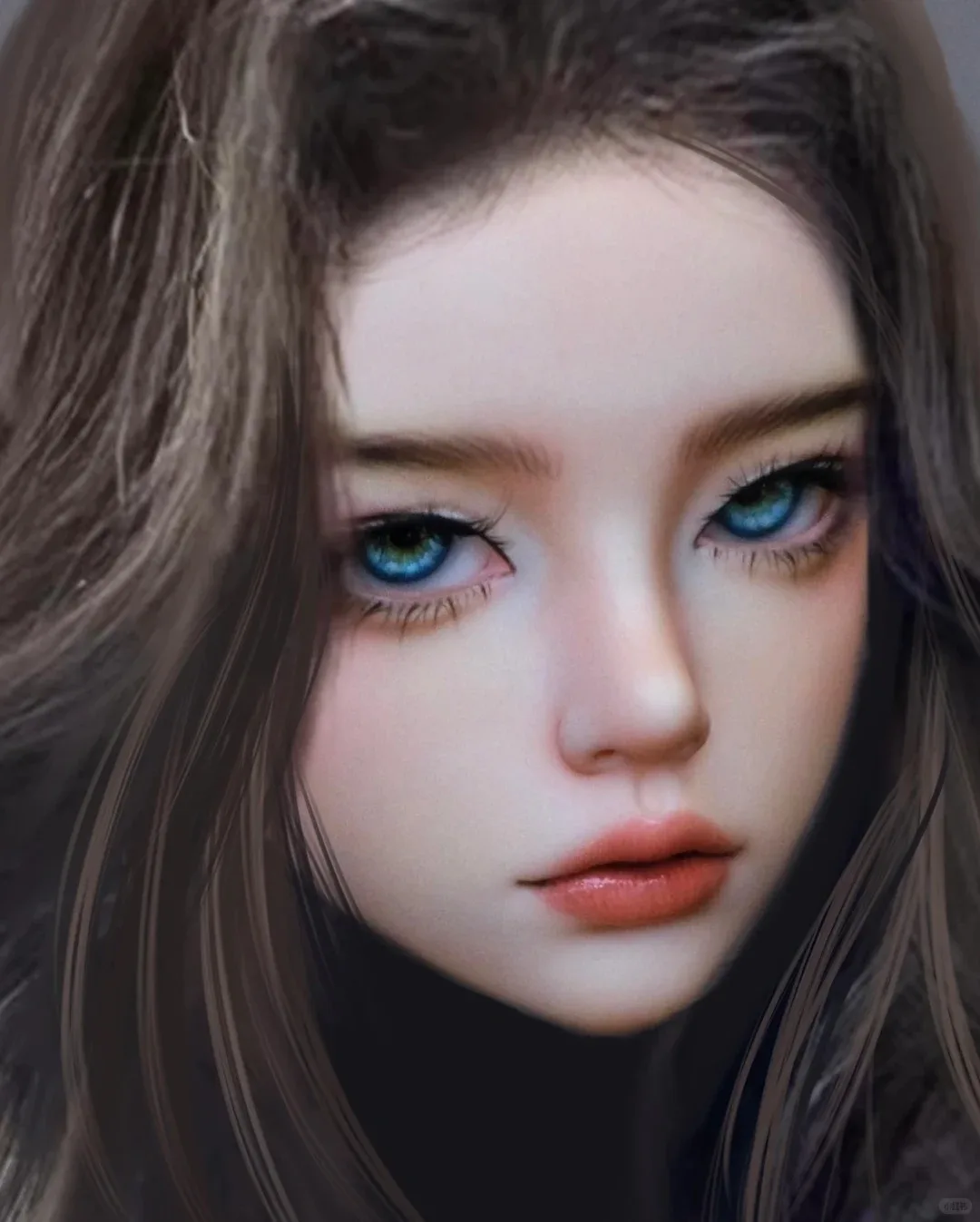 girl doll just for the head SID Mari resin toy birthda free shipping New BJD doll SD doll 1/3 exquisite makeup