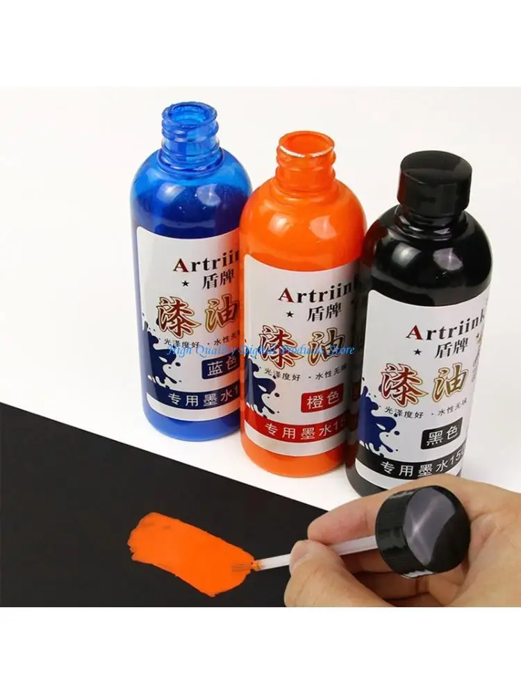 U2JE Professional Tombstone Touch Up Paint Inks Waterproof Sunproof Monument Restoration Inks For Gravestones And Ceramic