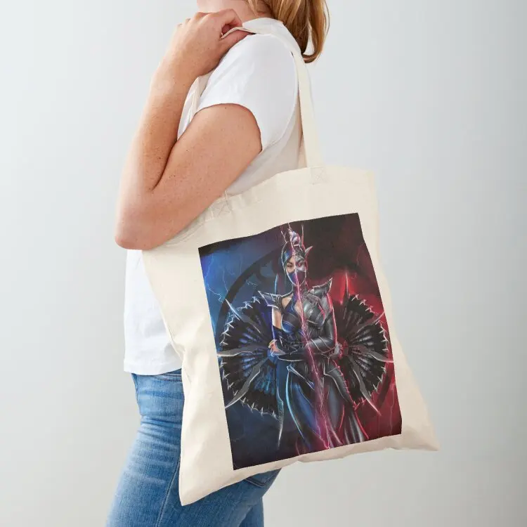 

Mortal Kombat 11 Kitana Tote Bag Shopper Large bags for women eco pack tote bag university