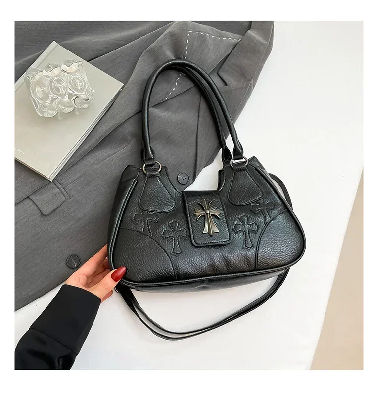

European and American fashion bags, 2025 new models, trendy and classic handbags, large-capacity shoulder and crossbody bags