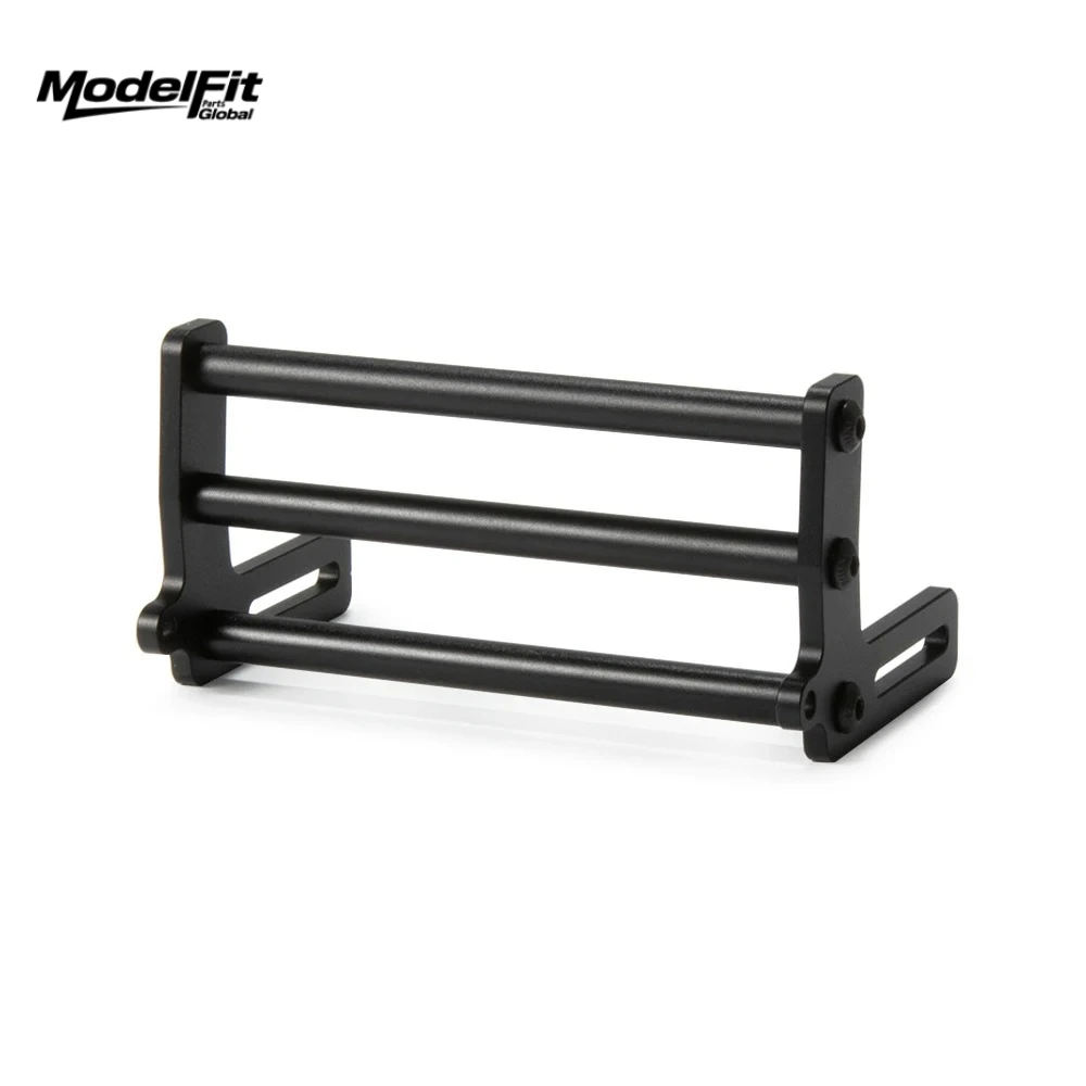 Stoßfänger-Bullenfänger aus robustem Aluminium für 1/10 RC Crawler SCX10 TRX4 LCG Chassis FJ40 Cliffhanger Karosserie