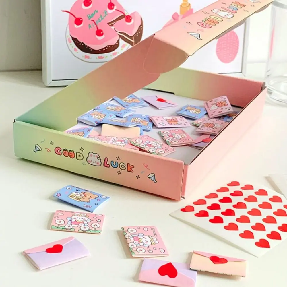 99 Promises/Blessings/To Do Lists Mini Love Letter Cards Set DIY Surprise Gifts Selfmade Love Message Paper Handcrafts Handmade
