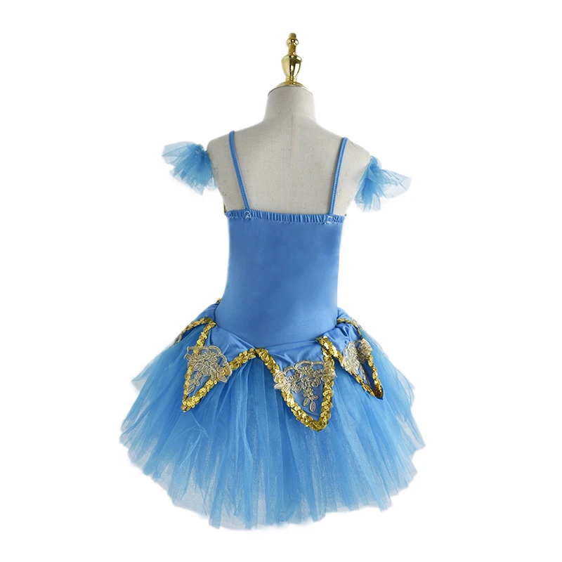 Dress Sleeping Beauty Pan Skirt Children Dance Costume Girls Professional Ballet Tutu Dress Show Window Show Performance