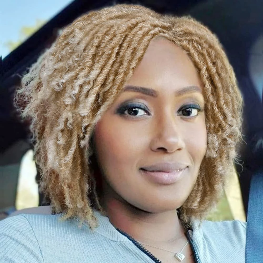 Braided Wig 6Inch S… - image