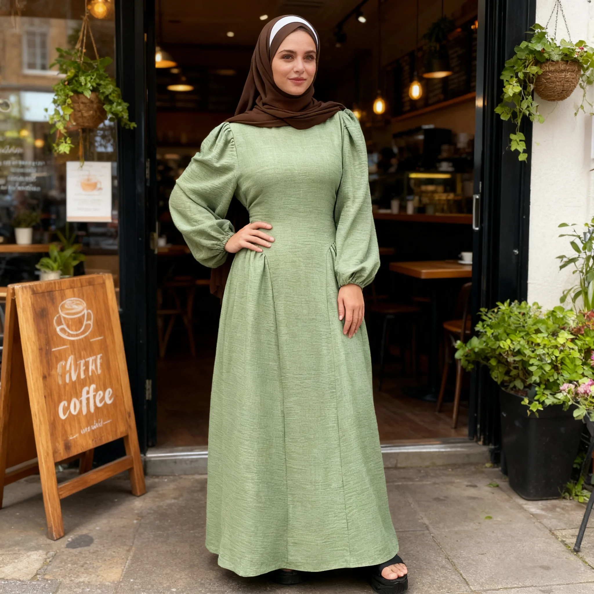 

Простое и модное платье на пуговицах с длинными рукавами для женской одежды, осенне-зимние новые женские элегантные платья макси с высокой талией