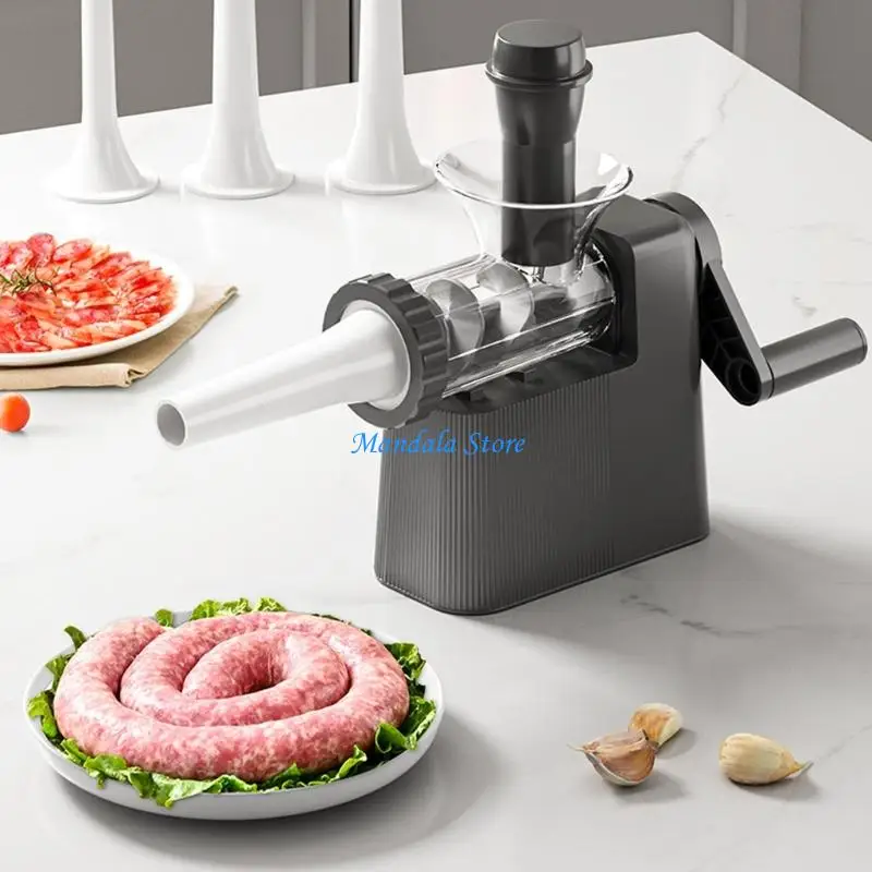 U2JC Ergonomic Manual Sausage Maker Produced for Stability Cleaning Ease Preps