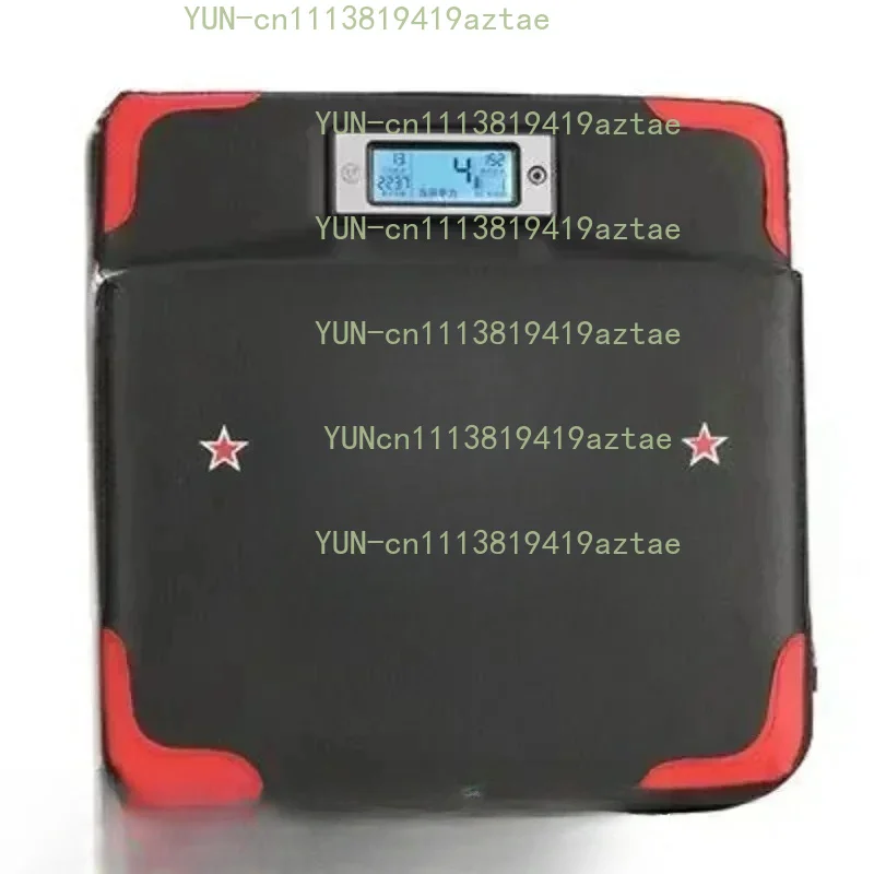 Thickened Hanging Intelligent Training Sandbag, Voice‑Prompt Punch‑Force Tester Target for Boxing Strength Training
