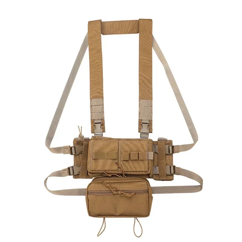 

Tactical Chassis MK3 Micro Fight Chest Rig Spiritus Airsoft Hunting Vest Ranger Airsoft Vest w/ 5.56 7.62 Magazine Pouch Gear