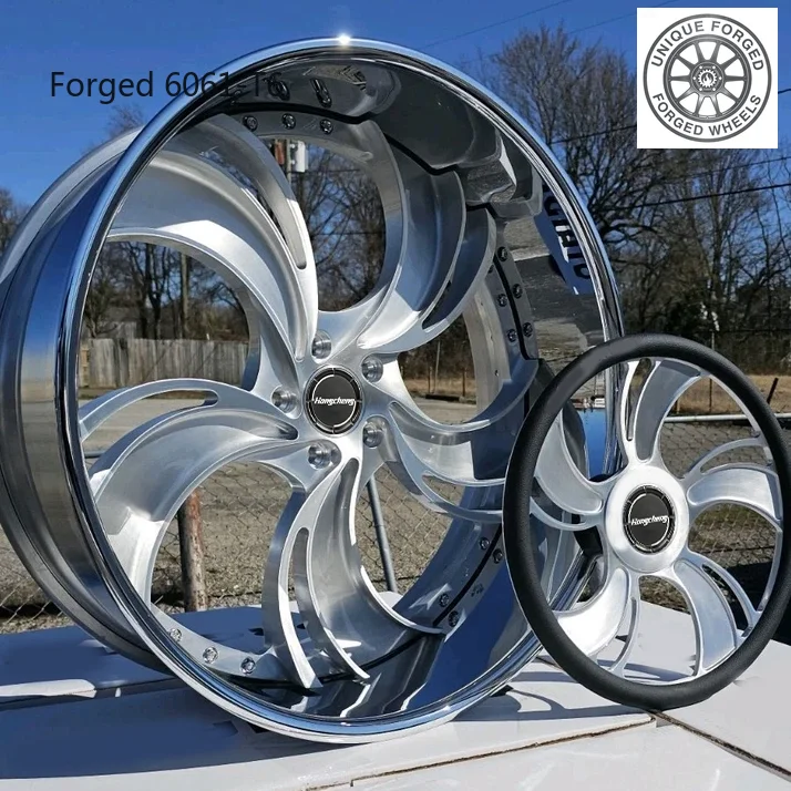 

26 stylesConcave Chrome 2Piece 20 22 24 26 Inch Forged Alloy Wheels Chrome Rims US Hub Wheels Deep Lips 5 6 Bolts for Silverado