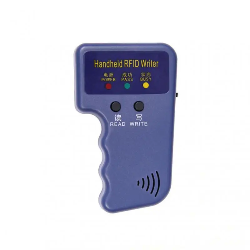 เครื่องทำสำเนาแบบพกพาได้ EM4100 RFID RFID เครื่องอ่านโปรแกรมเมอร์ EM4305เขียนซ้ำได้ T5577สามารถเขียนซ้ำได้คีย์ฟอบส์การ์ด