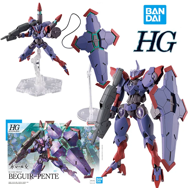 

Bandai HG 1/144 Beguir-Pente 14 см Gundam The Witch From Mercury аниме оригинальная экшн-фигурка сборная Игрушка Подарочная коллекция