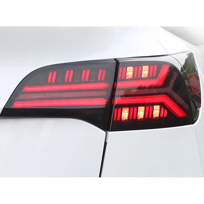 

Factory Low Price model 3 tail lights LED Fishbone Clear Rear lamp led rear lights For Tesla model Y model3