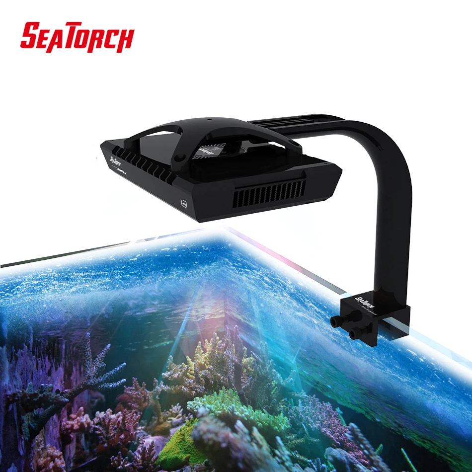 SeaTorch LM-15/LM-25/LM-30 Pro 90W/150W/220W CREE LEDs Full Spectrum WiFi App Saltwater Coral Reef Marine LED Aquarium Light