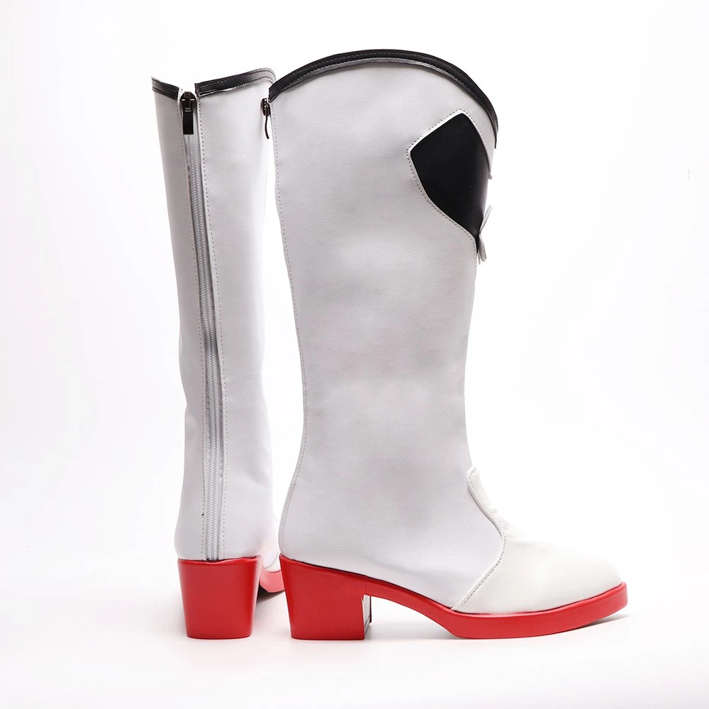 AGCOS 2023 RACING MIKKU Scarpe Cosplay Ragazza Natale Mikuku Stivali Cosplay