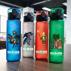 The Legend of Zelda 560ML Large Capacity 4 Color Children Water Cup Portable Plastic Aldult Outdoor Sport Water Bottle