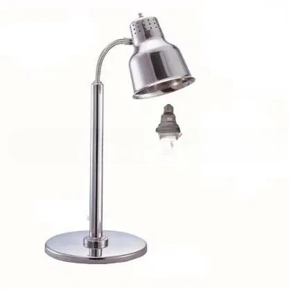 Luz de buffet de acero inoxidable para calentar alimentos.