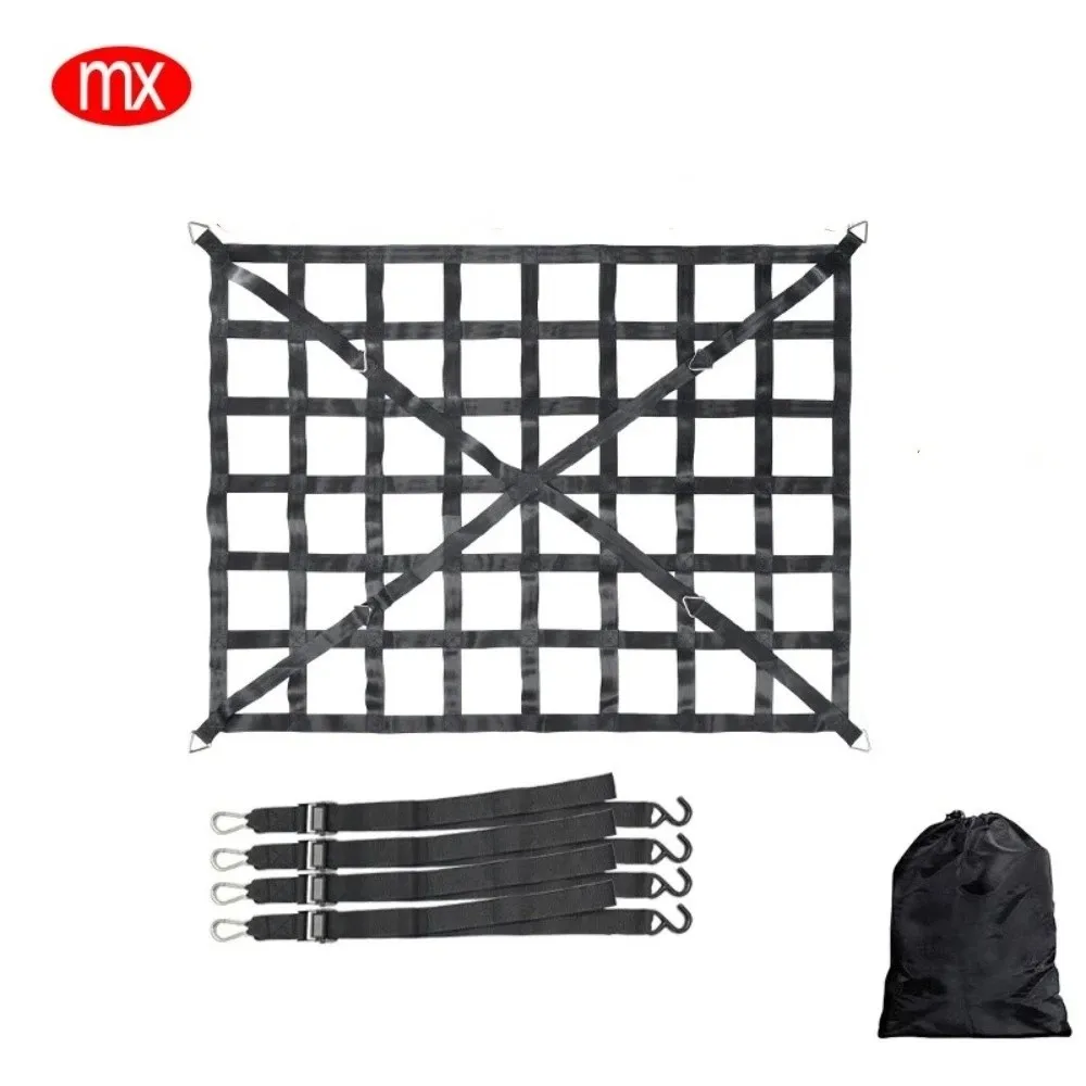 

Durable Woven Material Cargo Isolation Net Good Toughness Strong Bearing Capacity Interior Cargo Net Quick Installation