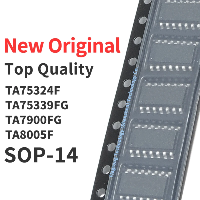 (10 Pieces) TA75324F TA75339FG TA7900FG TA8005F SOP-14 New Original