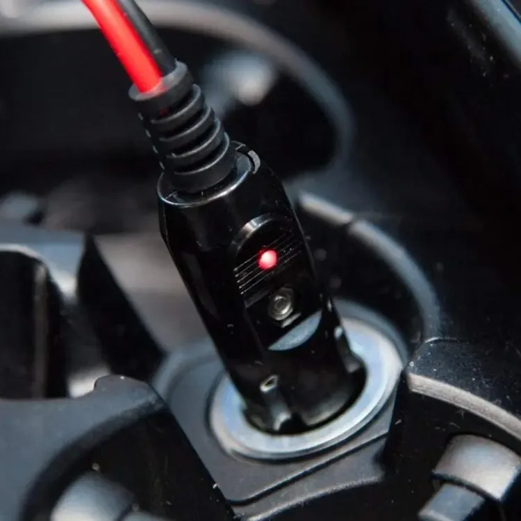 Car 20A Male Plug Cigarette Lighter Air Pump Refrigerator Power Cord with Cable Suitable for Cigarette Lighter Socket