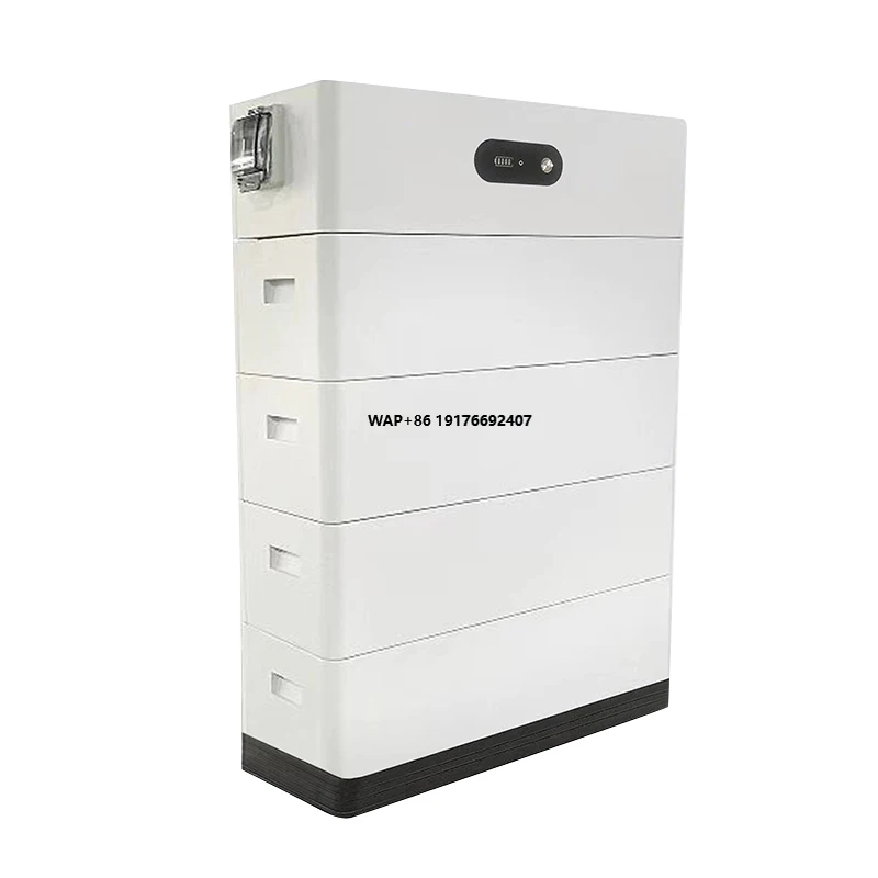 15KWH High Voltage 51.2V 106Ah Stacked Solar Battery Lithium Battery 48V 200Ah Lithium Solar Battery for Home System