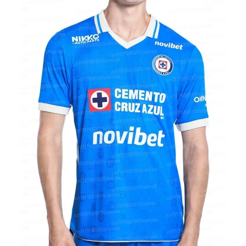 2026 Herren Erwachsene Familie Fußballspiel C-Cruz A-Azul Sport Offroad Atmungsaktive Fußballjacke Schnelltrocknende Oberteile Familien-T-Shirt – Detail 4