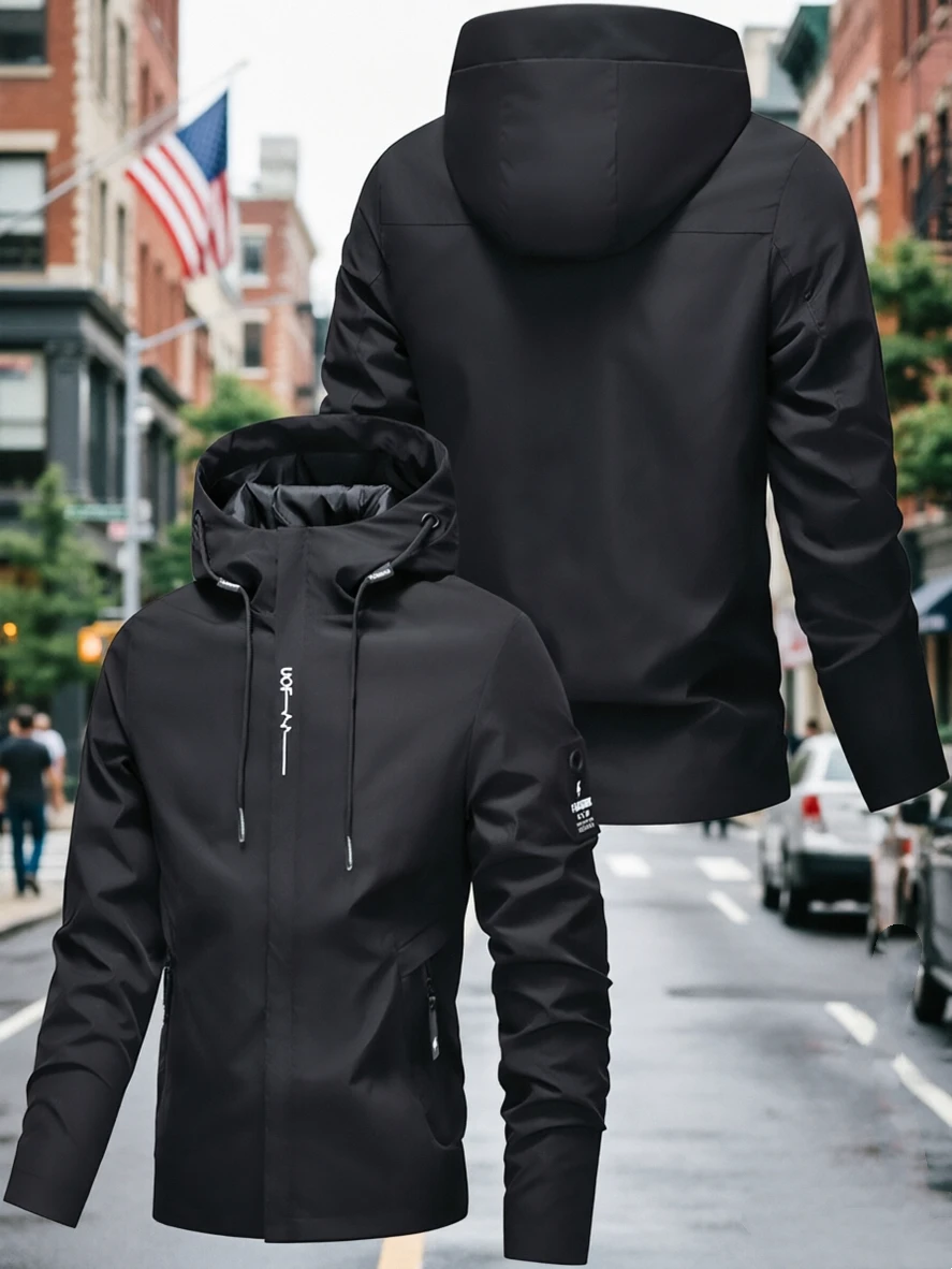 Urban Commuting Waterproof Jacket Fashionable Versatile And Practical Temperature Difference Coping Jacket for Commuters