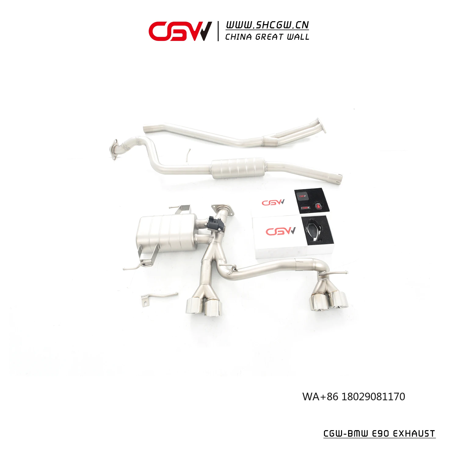 

Incredible Sound High Performance Auto Parts Catback Exhaust Pipes for E90 320