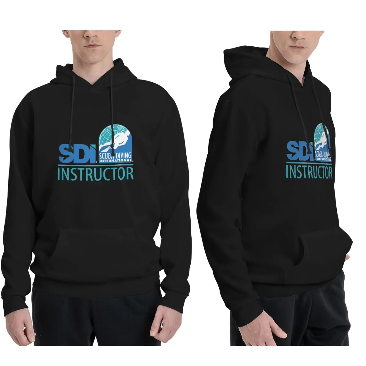 

Толстовки с капюшоном для подводного плавания International (SDI), мужские и женские повседневные пуловеры, толстовки в стиле хип-хоп с длинными рукавами и капюшоном, осень-зима
