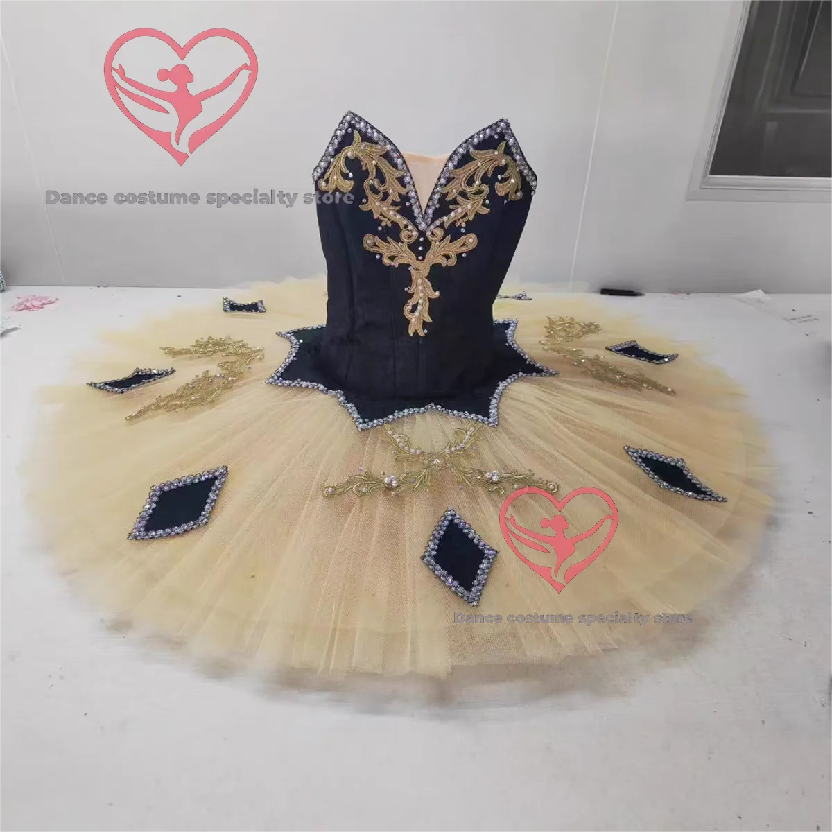 Ballet Million Clown Professional Ballet Tutu Dress Competition Costume GDC Professional Custom Performance Outfit