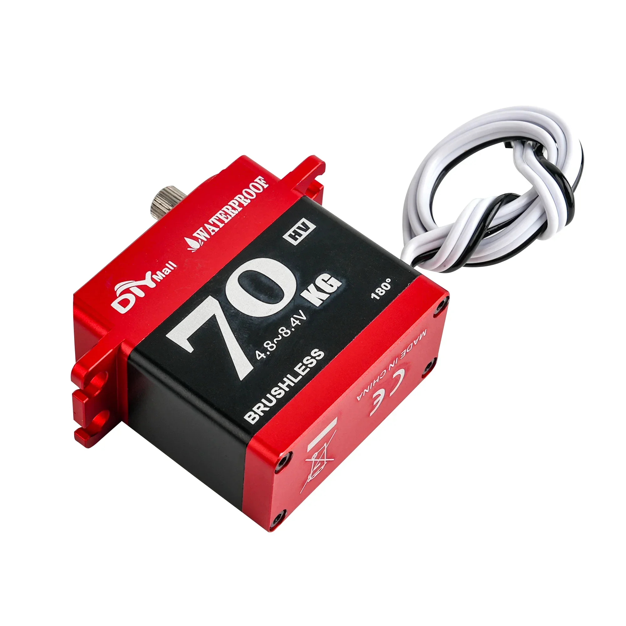 4 pz 70 KG Servo Digitale BLS-HV70MG Sterzo Impermeabile Motore Brushless Servos per 1/8 1/10 RC Auto Crawler Barca Aereo Robot