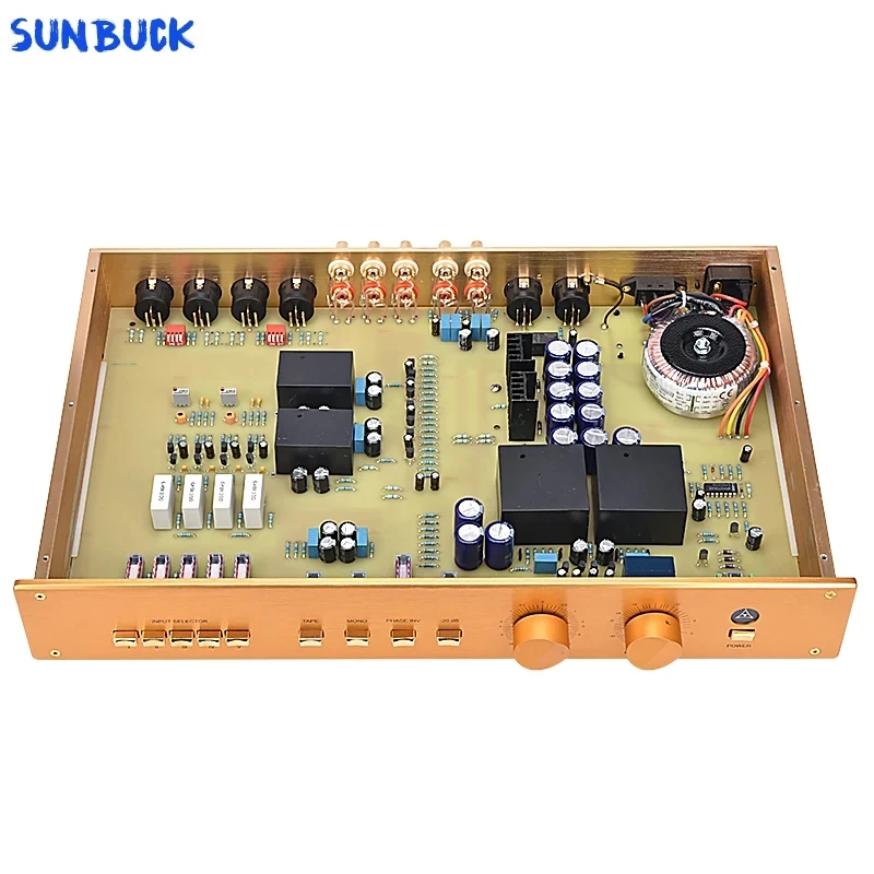 

Sunbuck clone Switzerland FM255 FM255MKII Hi-End preamplifier fm255mkii preamp Power amplifier Audio dedicated