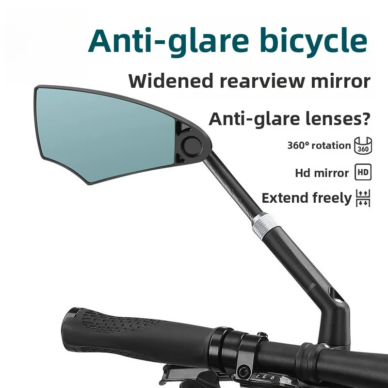 

Bicycle Anti Glare Rearview Mirror, Extendable Explosion-proof Rearview Mirror,mountain Bike Reflective Mirror, Riding Equipment