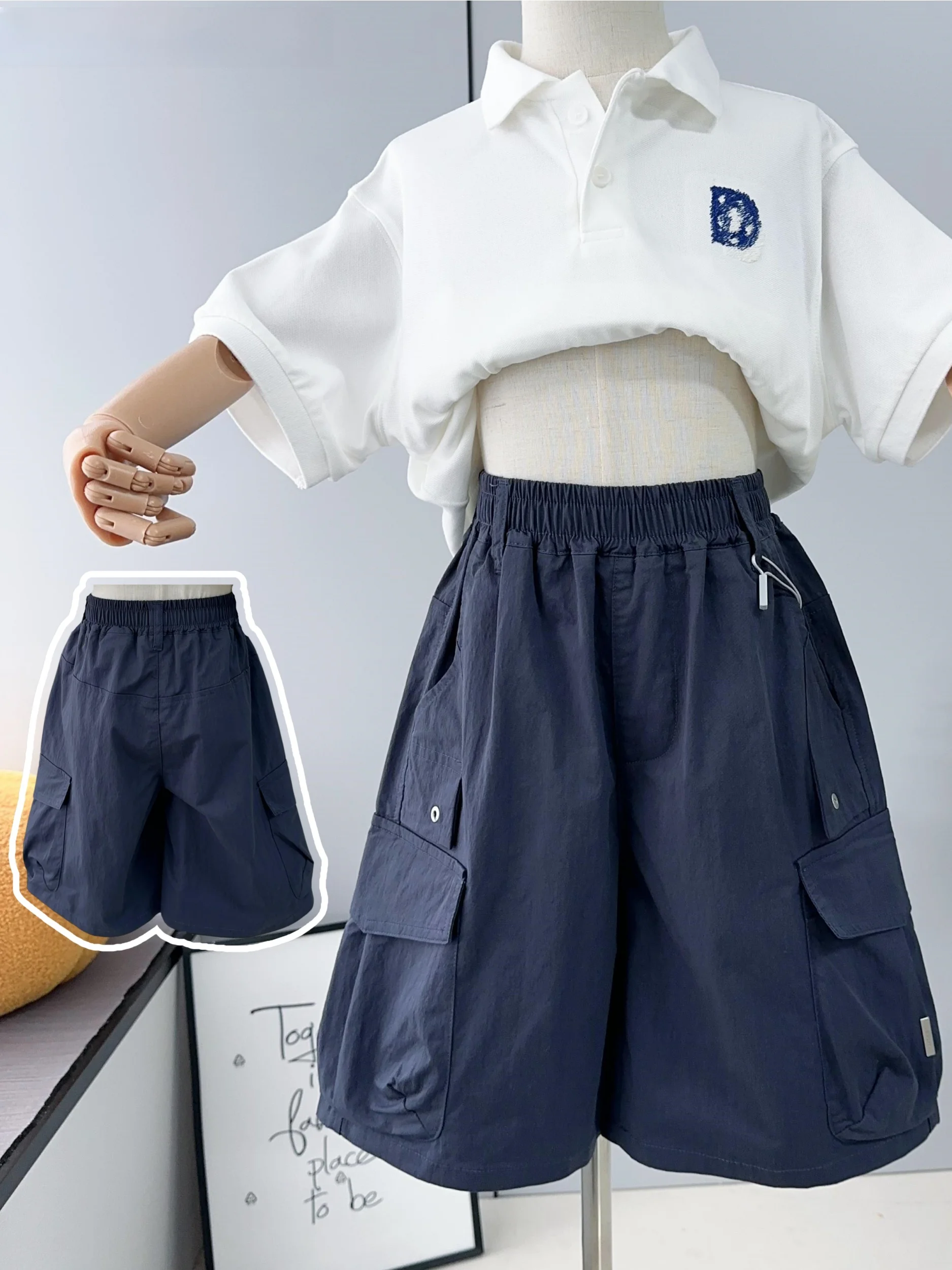 ropa-infantil-lafleur-pantalones-de-verano-de-cinco-puntos-delgados-transpirables-casuales-para-ninos-cintura-elastica