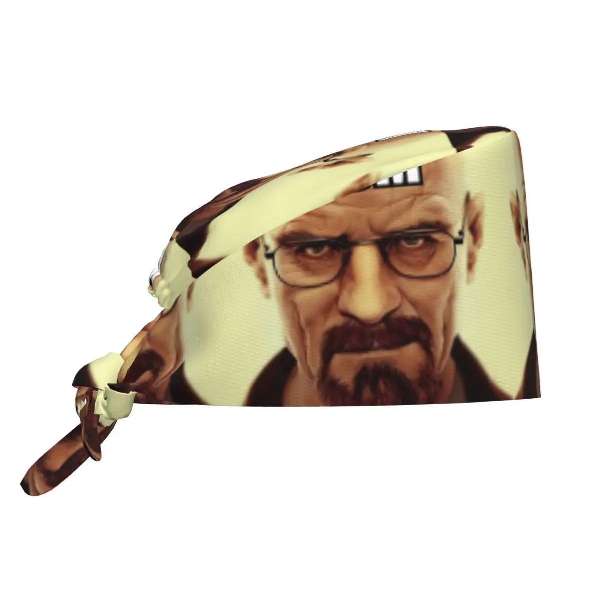 Breaking Bad Scrubs Cap Surgical Hats Women Men Walter White Meme Operating Room Cap Nursing Cap Lab Works Hat