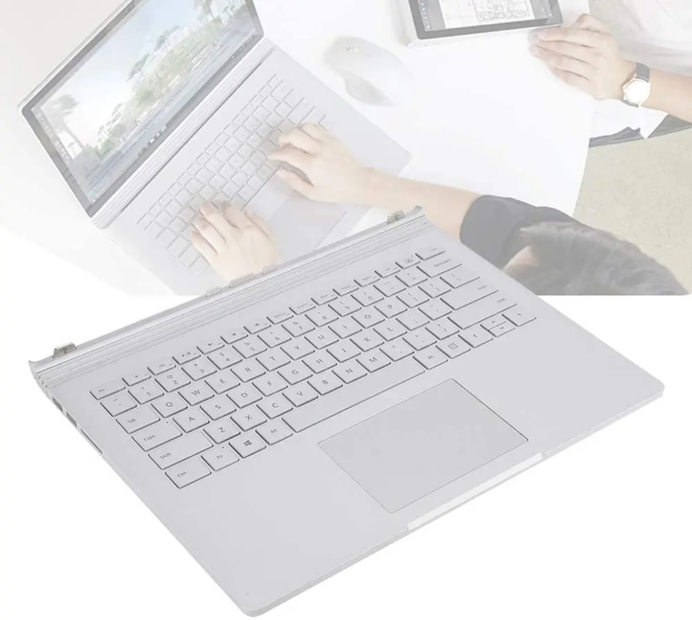 Para Microsoft Surface Book 1 13,5 "1704 Base con teclado Touchpad batería Topcase Compatible Book 1st 1705 1785