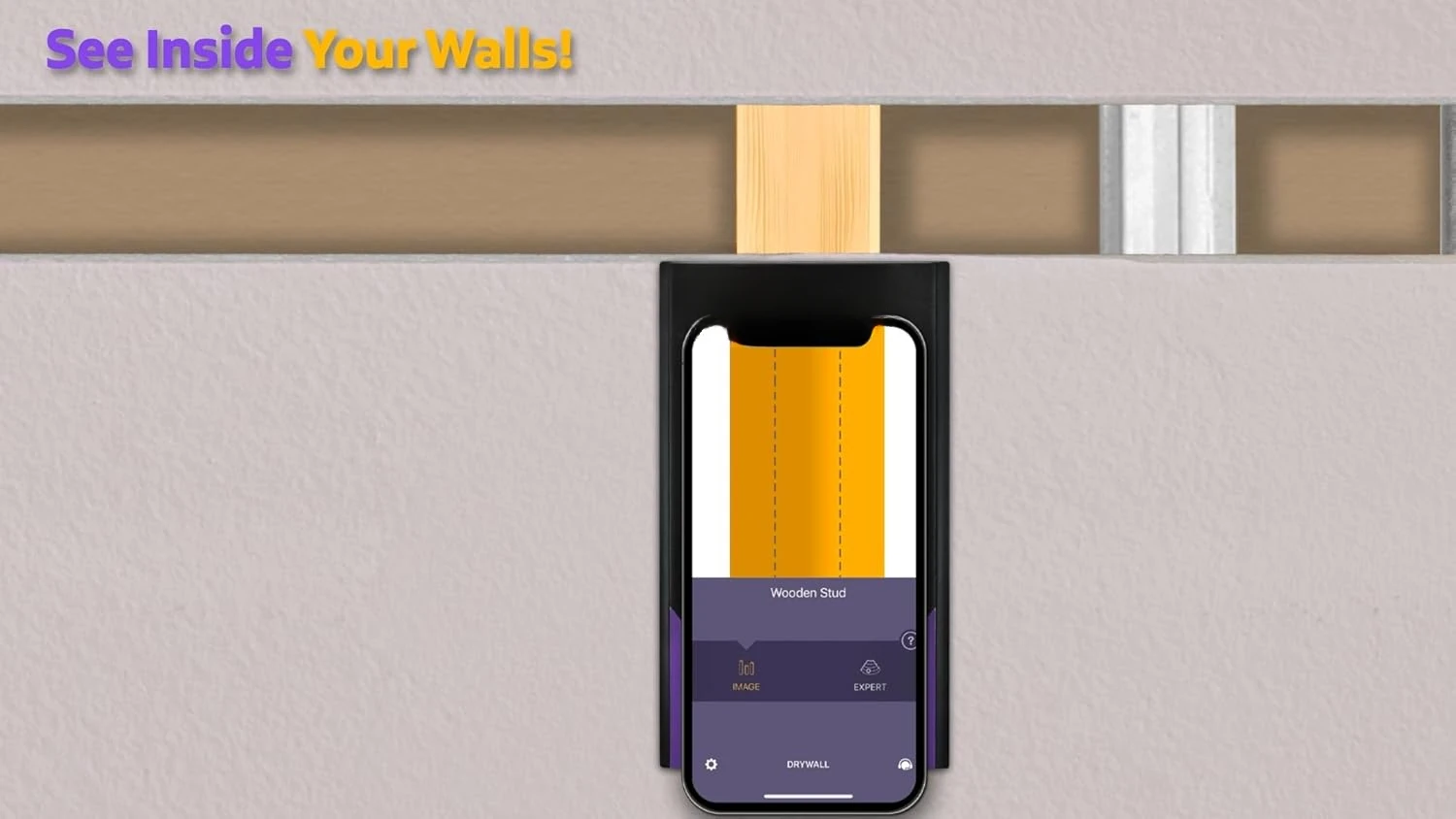 DIY 2 - Advanced Stud Finder and Wall Scanner for Android & iOS Smartphones