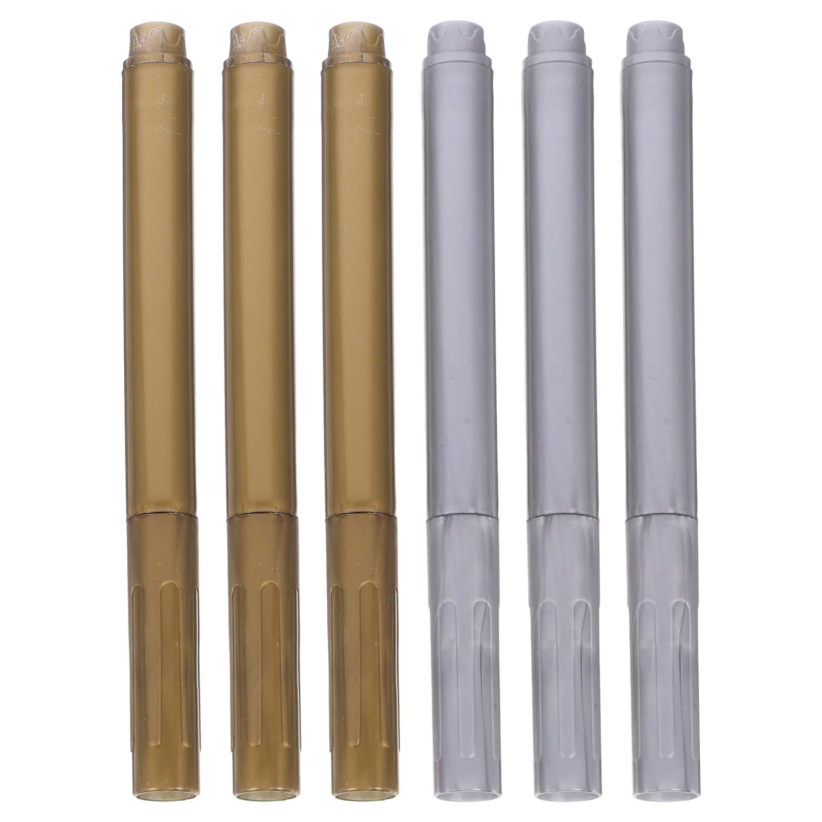 6Pcs Paint Pen Set Precise Application for Stone Wood Glass DIY Projects Wine Glass Markers Washable Paint Pen